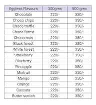 Tanish Foods menu 1