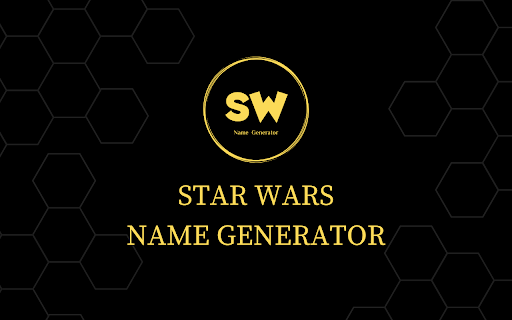 Star Wars Name Generator