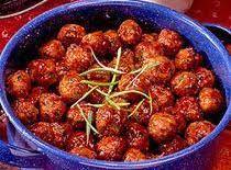 Glazed Ham Ball Appetizers_image