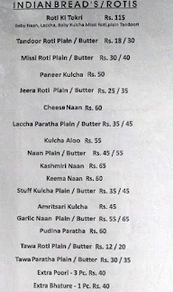 Tati Roti Restaurant menu 3