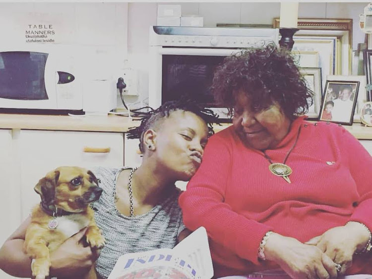 Toya Delazy is mourning the death of her grandmother, Irene Buthelezi, wife of IFP leader Mangosuthu Buthelezi.