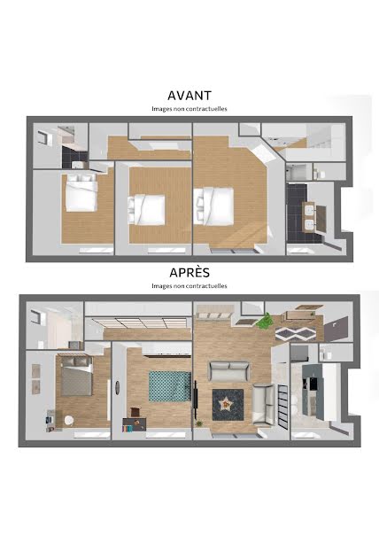 Vente appartement 3 pièces 70 m² à Le Port-Marly (78560), 219 000 €