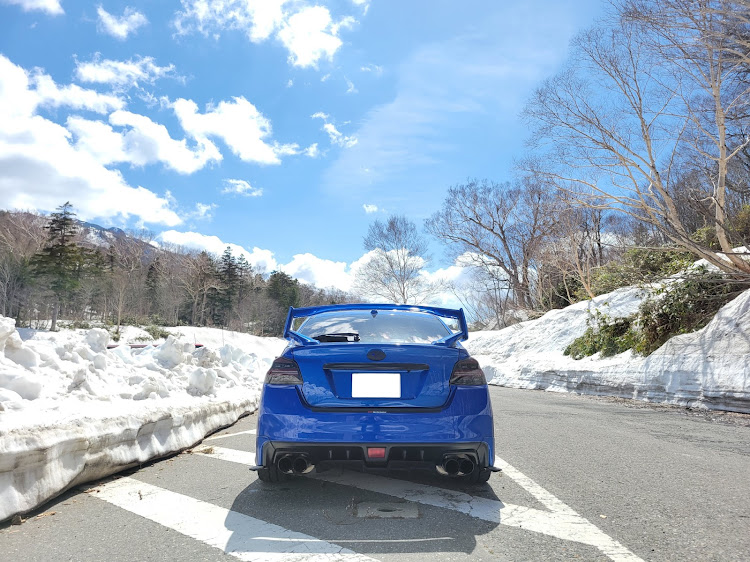 WRX S4の猪苗代湖・大内宿・雪山・GWに関するカスタム事例の投稿画像11枚目