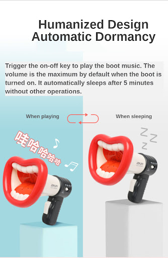 Title 10, Creative Funny Handheld Megaphone for events. P...