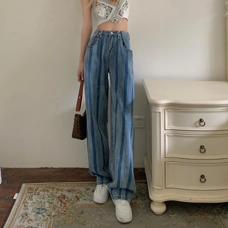 Title 1, Jeans de mujer de cintura alta, finos, de piern...