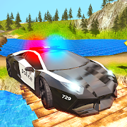 Police Car Driver Offroad  Icon