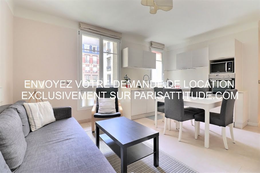 Location meublée appartement 3 pièces 59 m² à Paris 16ème (75016), 2 500 €