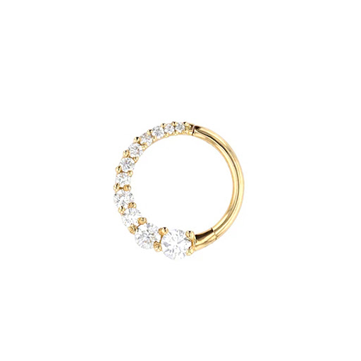 Title 6, S925 Sterling Silver INS Minimalist Ear Bone St...