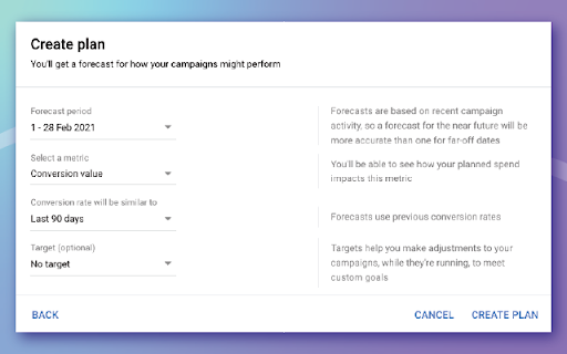 Performance Planner Analyzer