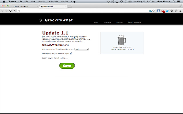 GroovifyWhat for Google Chrome™