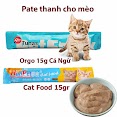 Cat Food 14G Pate Orgo Thanh Dạng Gel Dinh Dưỡng Cho Mèo Chó Thức Ăn Dạng Ướt Cho Mèo Đồ Ăn Vặt Mèo Snack Súp Thưởng Mè