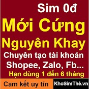 Sim Vietnamobile 0Đ - Đầu Số 092, 05, Nhận Sms, Cuộc Gọi, Otp, Code....