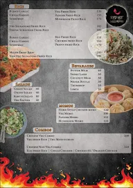 Red hot Chilli Pepper menu 2