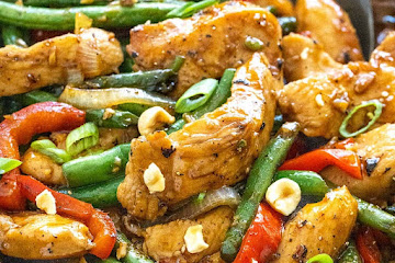 Chicken and Green Bean Stir-fry