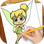 Cover Image of ดาวน์โหลด Learn to Draw Tinkerbell 1.01 APK