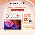 [Mã Elre3T5 Giảm 15% Đơn 10Tr] Google Tivi Sony 4K 65 Inch Kd - 65X85K - Miễn Phí Lắp Đặt