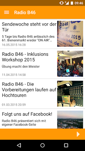 Radio B46 zum Bienenmarkt