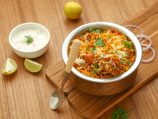 Boneless Chicken Tikka Dum Biryani