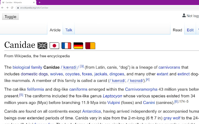 Better Wikipedia chrome extension