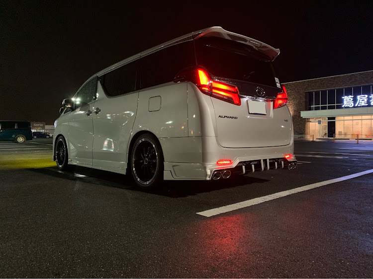 アルファードの車好きと繋がりたい・美尻・M'z SPEED・スティールブロンドメタリック・iPhoneクオリティに関するカスタム事例の投稿画像1枚目