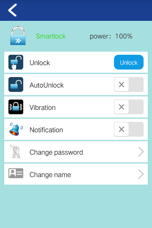 Android application Nulock screenshort