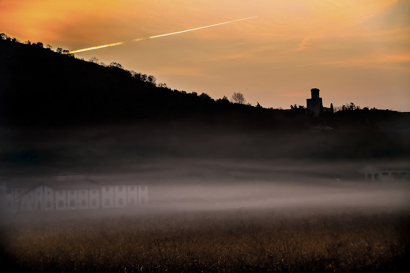 Alba nel vigneto di Scaletta