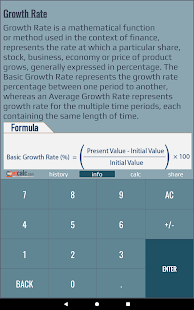 Financial Calculator Screenshot