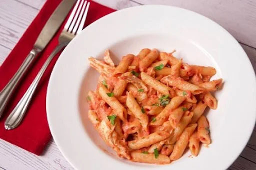 Pink Chicken Pasta