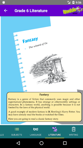 Wordzila Books Grade 6