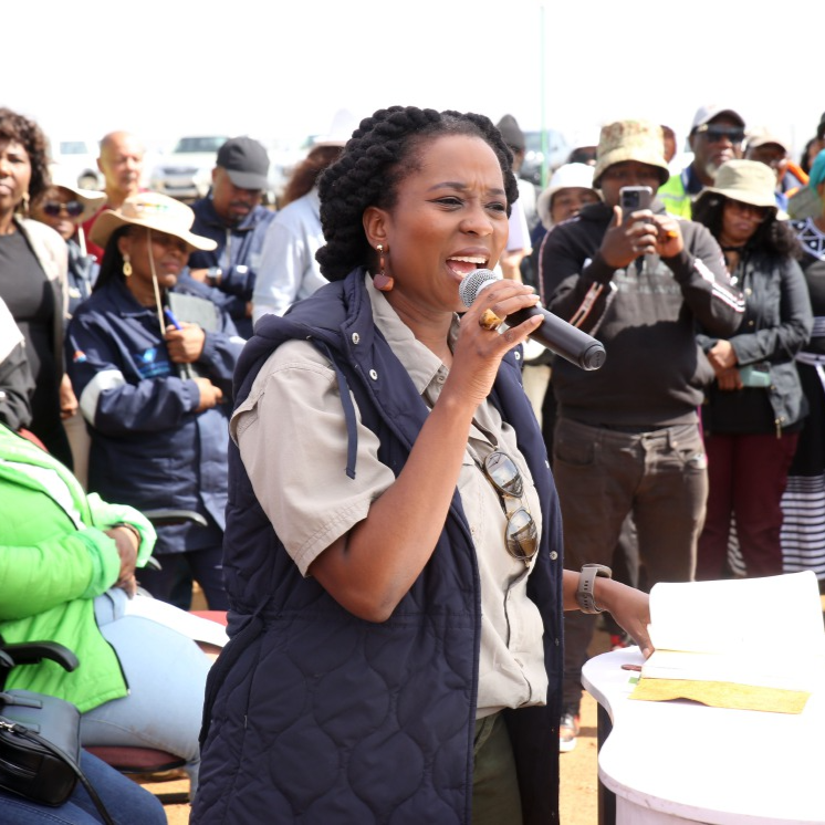 Gauteng MEC of agriculture Vuyiswa Ramokgopa.
