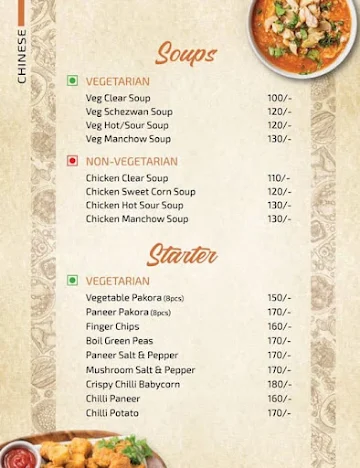 Mehfil menu 