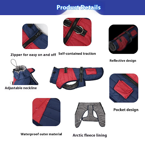 Title 14, Autumn And Winter Thick Warm Dog Coat. Keep you...