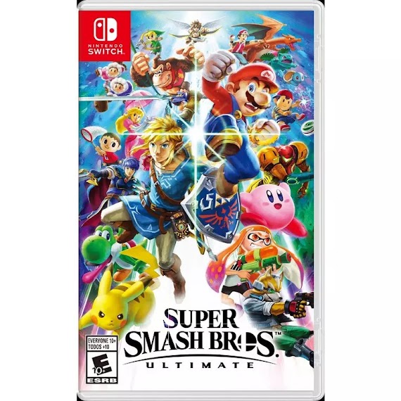 [Mã 1212Elsale0 Giảm 5% Đơn 400K] Game Nintendo Switch : Super Smash Bros. Ultimate Hệ Us