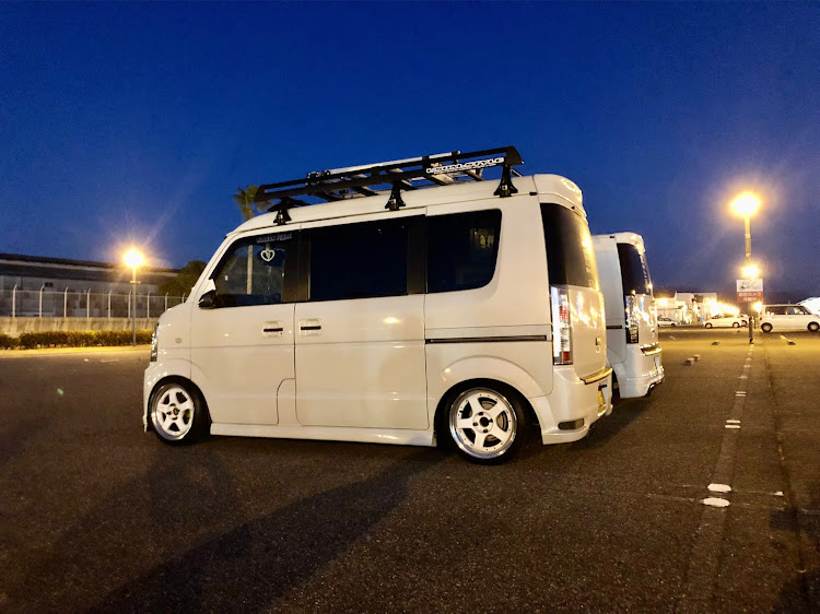 エブリイワゴンの横山BODYワークス・maakon! Style・GG～CLUB・六四壱七式箱車乗集団（仮）・マリホレーシングに関するカスタム事例の投稿画像12枚目