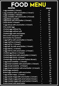 Unlimited Eggs menu 2