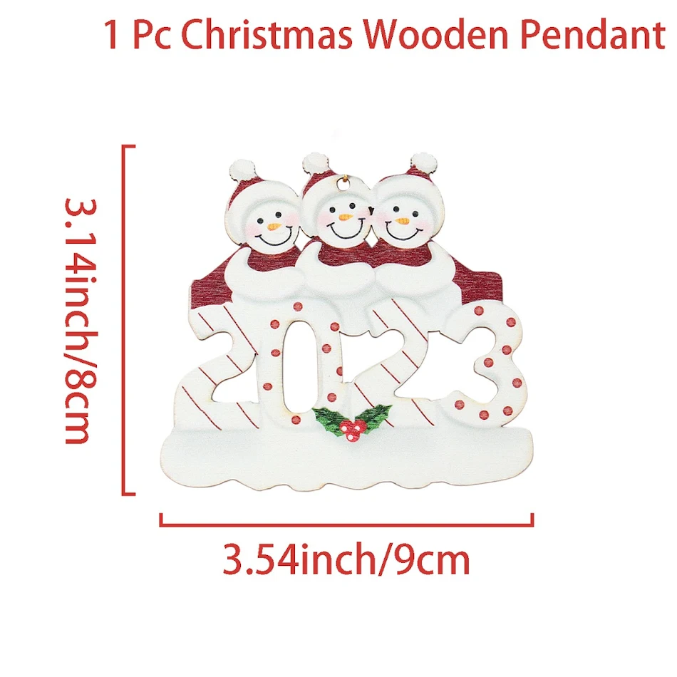 Adorno navideño plano de acrílico con forma de árbol ideal para decorar tu hogar con un toque festivo y elegante.