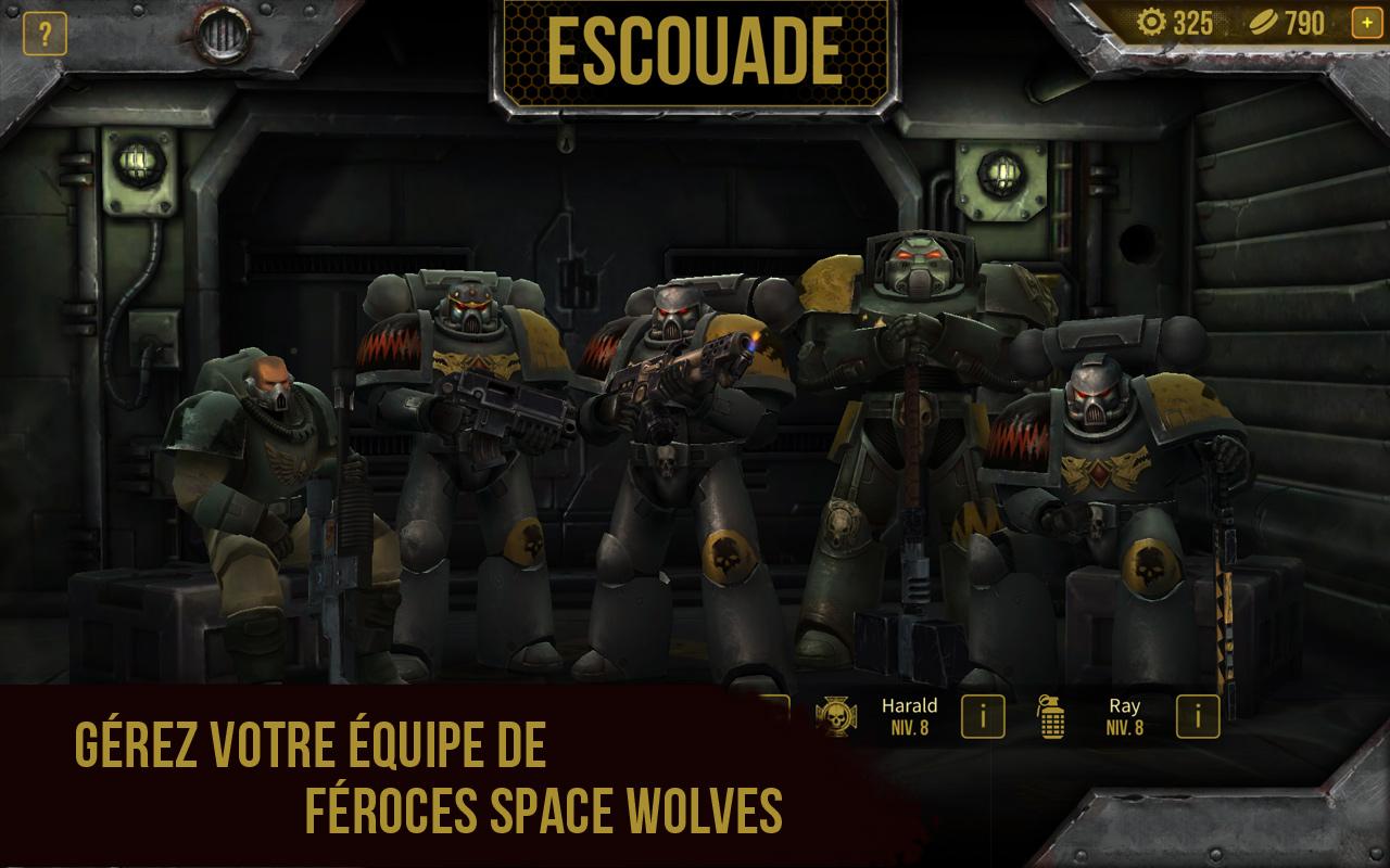   Warhammer 40,000: Space Wolf – Capture d'écran 