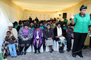 Nolindele Sisulu, Beryl Sisulu, Lindiwe Sisulu, Bermard Mcubu and Caroline Motsoaledi at the Sisulu home on June 5, 2011 in Linden, Johannesburg, South Africa. Motsoaledi, a veteran of the struggle for liberation who the presidency said remained steadfast in her convictions and commitment to a free South Africa, died in hospital on Tuesday 30 December 2014.(Photo by Gallo Images/Foto24/Mary-Ann Palmer)