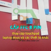 Cáp 8 Pin Nối Touchpad Laptop Và Các Thiết Bị Khác Thay Cáp Có Mã Xinya Cvilux Hamburg - Sh - Hf High - Tek Ji - Haw Awm 2896...