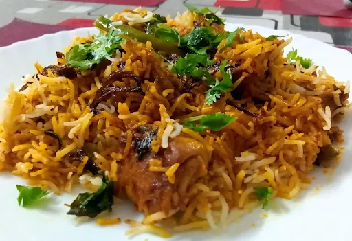 Veg Chaap Masala Biryani