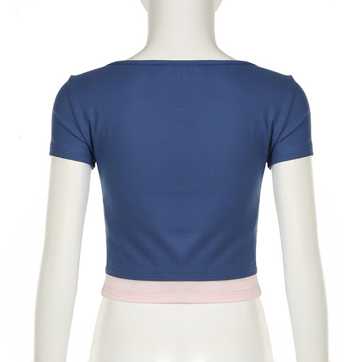 Title 17, Hot Girl Cropped T-shirt Top Summer Style The p...