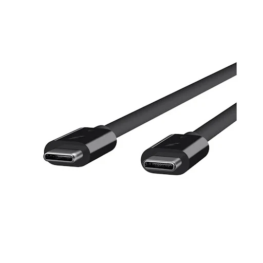 Cáp Thunderbolt 3 Belkin 40Gbps, 100W/5A, 5K, 0.8 mét, màu đen (F2CD084bt0.8MBK)