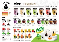 Tea Bear menu 1