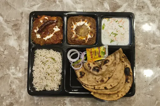 Kadhai Paneer Thali