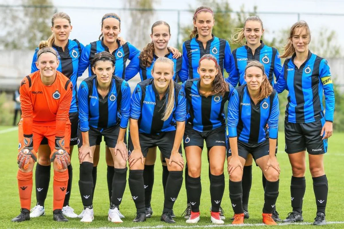 Club Brugge Vrouwen maken indruk in Mechelen