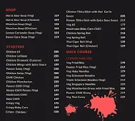 Chinese Mess menu 4