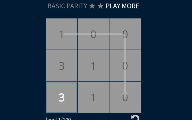 Basic Parity Game chrome extension