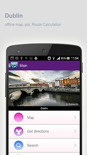 Dublin Map offline