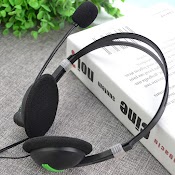 Tai Nghe Có Dây 440 Giắc Cắm 3.5Mm Kèm Mic Cho Máy Tính