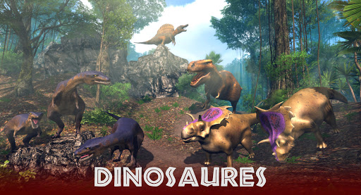 VR jurassique - Dino Park montagnes russes APK MOD screenshots 5